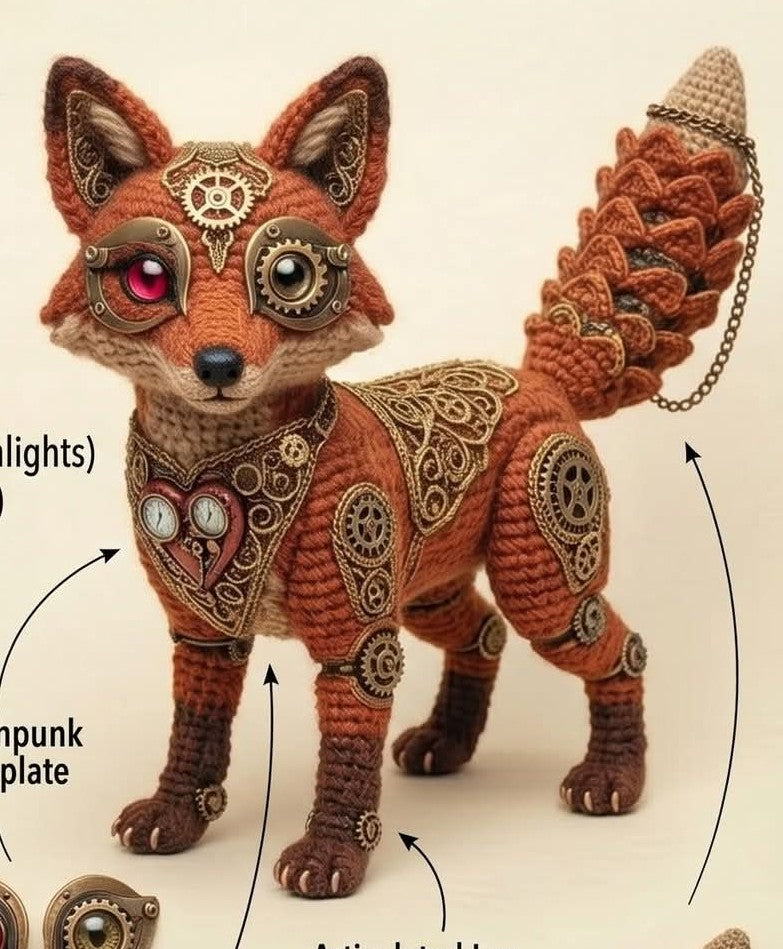Highly detailed customizable stuffed animals (small)